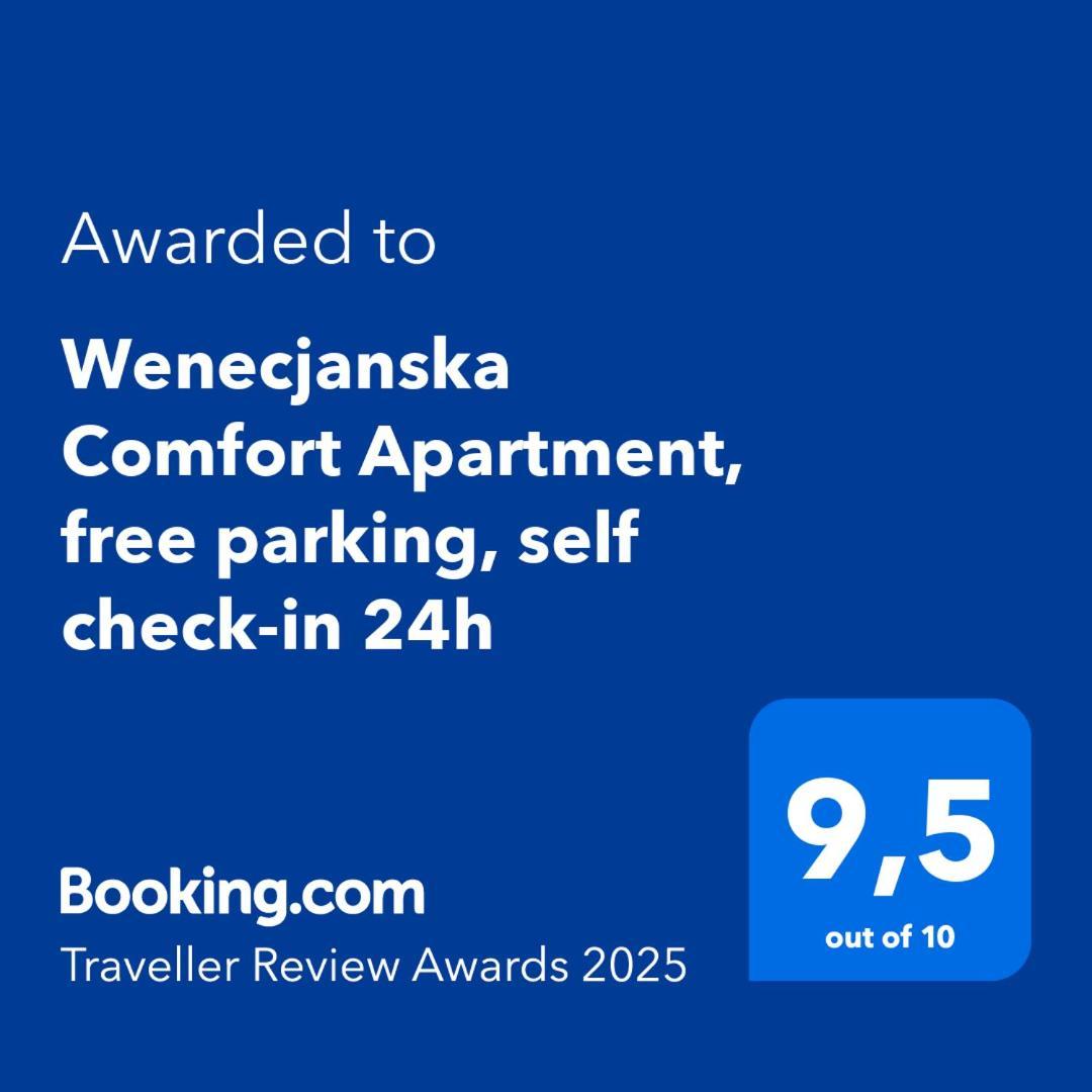 Wenecjanska Comfort Apartment, Free Parking, Self Check-In 24H Poznan Exterior foto